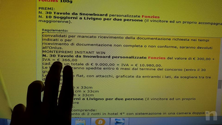 vendo Snowboard nuovo foto-28108