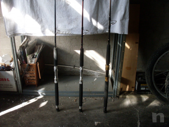 3 canne maguro di varie libbre nuove foto-14899