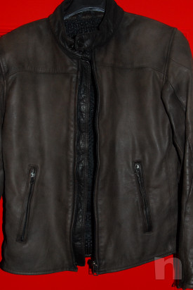 GIACCA MOTO IN PELLE foto-14969