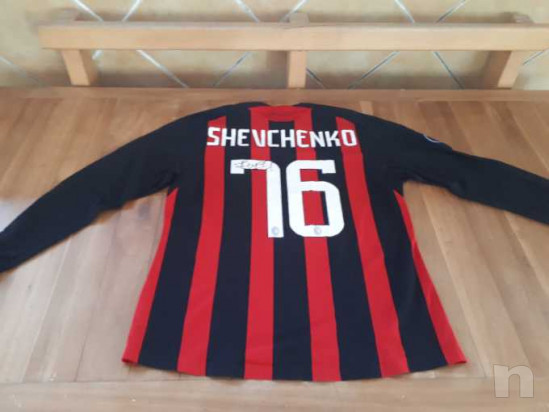 Maglia Milan Autografata Shevchenko foto-28312