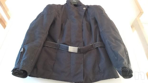 Giubbino da moto con protezioni integrate tg s foto-1506