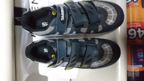 Scarpe Shimano MTB spd con tacchette nuove  foto-28450