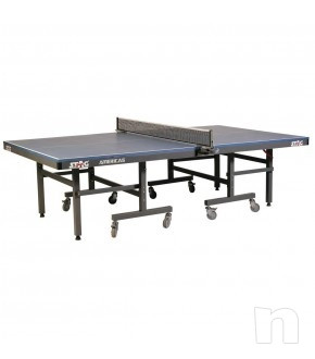 Softee Tavolo Da Competizione Ping Pong | Set Supporti E Rete Da Competizione Per Adulti, Attrezzatura Da Tennis Tavolo