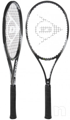 Coppia racchette da tennis dunlop f100 classic foto-15134