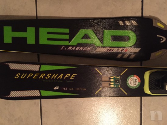 Sci supershape i magnum Era 3.0 S con bastoncini foto-2381