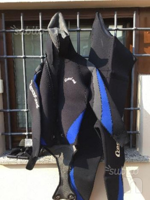 Vendo muta 5mm taglia M/4 Cressi + accessori foto-15282