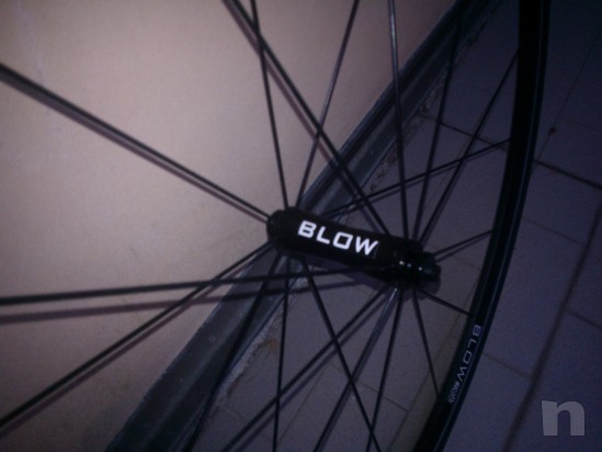 Ruote per bici da corsa artigianali B l o w  Racing foto-2423