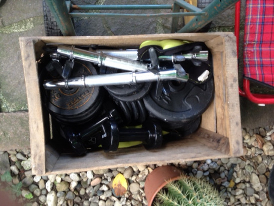 Panca con pesi Domyos foto-29154