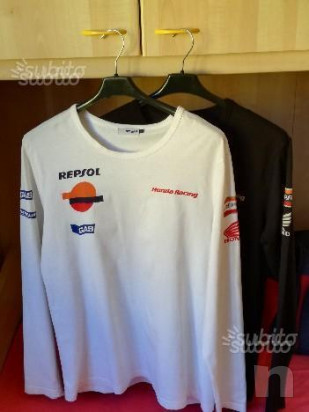 T-short manica lunga sponsor honda ORIGINALI foto-29268