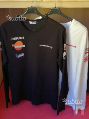 T-short manica lunga sponsor honda ORIGINALI foto-29269
