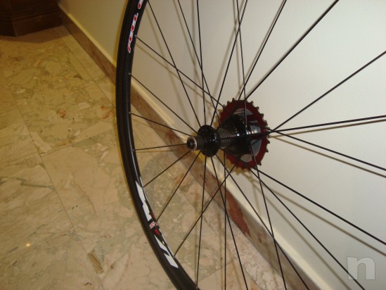 Ruote in carbonio basso profilo per tubolari. RIBASSO. foto-2442