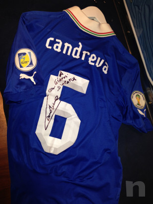 Maglie ufficiali gara nazionale italiana AUTOGRAFE foto-29449