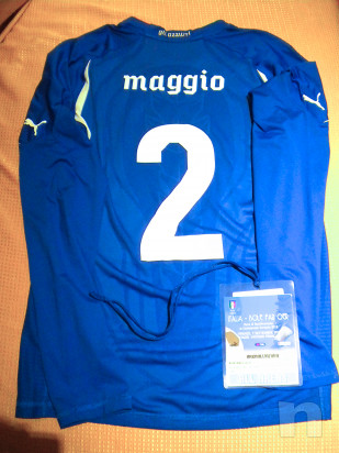 Maglie ufficiali gara nazionale italiana AUTOGRAFE foto-29451