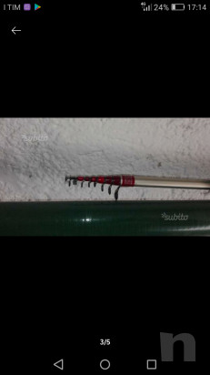 Vendo set pesca tutto in blocco.  Piu guadino e retino,portacanne foto-30048