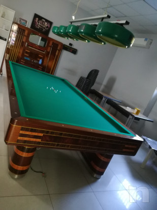 Tavolo Biliardo con stecchiera foto-15915
