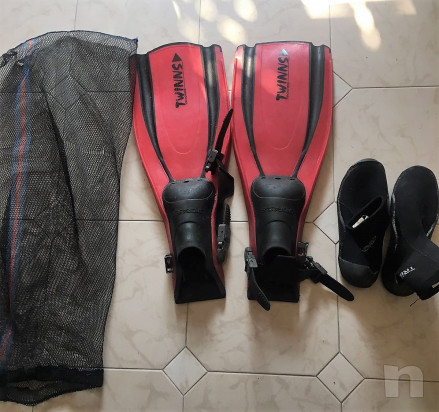 Pinne Snorkeling Immersioni Sporasub con corredo foto-15952