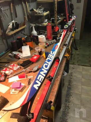 Sci da tecnica classica NO WAX 195 cm foto-16000