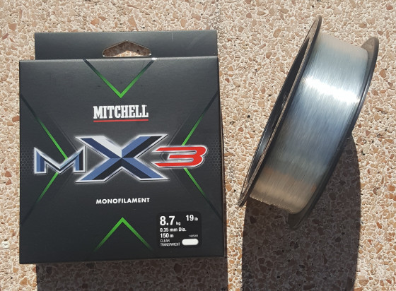 Monofilo Mitchell MX3 150Mt Clear  foto-30501