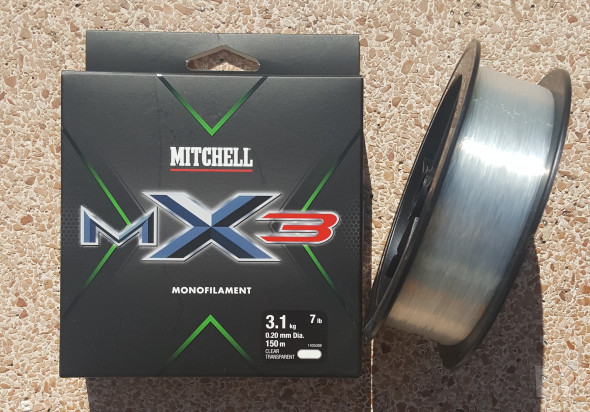 Monofilo Mitchell MX3 150Mt Clear  foto-30498