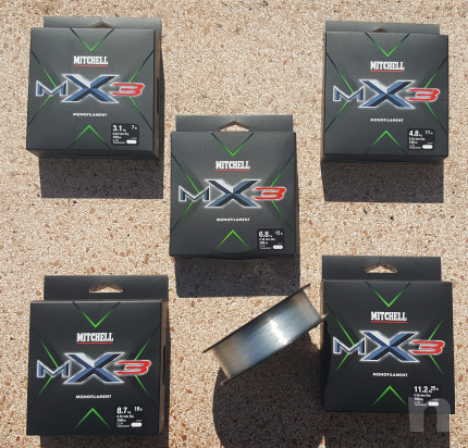 Monofilo Mitchell MX3 150Mt Clear  foto-16035