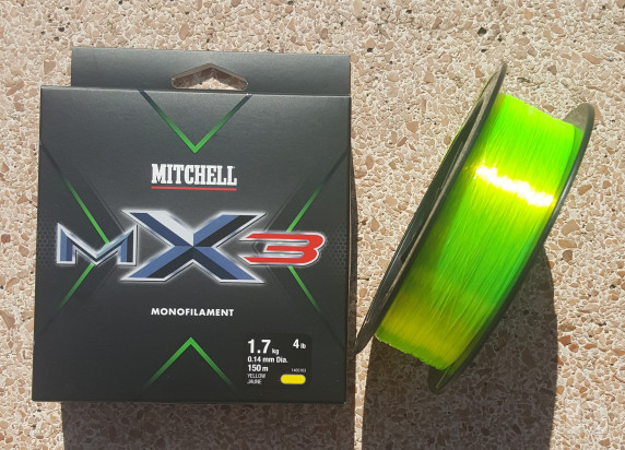 Monofilo Mitchell MX3 150Mt Yellow  foto-30502