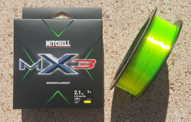 Monofilo Mitchell MX3 150Mt Yellow  foto-30503