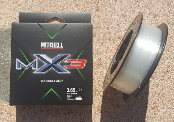 Monofilo Mitchell MX3 300Mt Clear  foto-30507