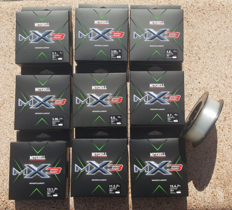 Monofilo Mitchell MX3 300Mt Clear  foto-16037