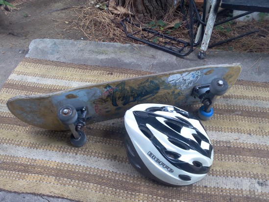 skateboard + casco foto-1608