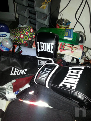 Guantoni da box Leone e sacco per box foto-30593