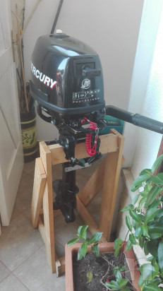 Motore Mercury e carrello foto-30601