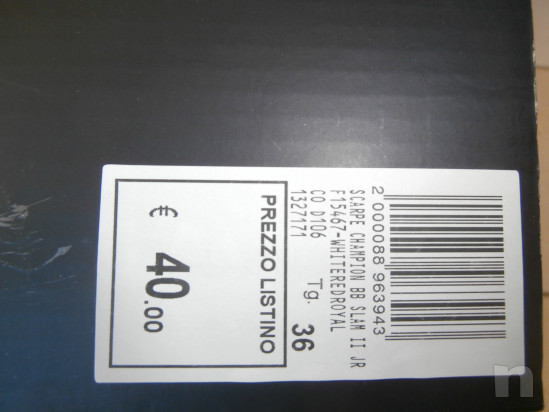 scarpe basket Champion bambino taglia 36 foto-30695