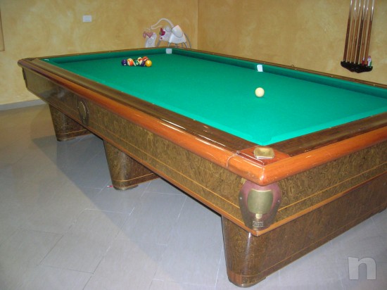 biliardo professionale buche strette in ottimo stato foto-2567