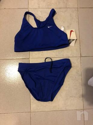 Costume a due pezzi Nike blu foto-16264