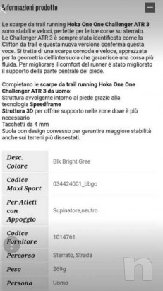 Scarpe running HOKA ONE Challenger ATR3 foto-31179