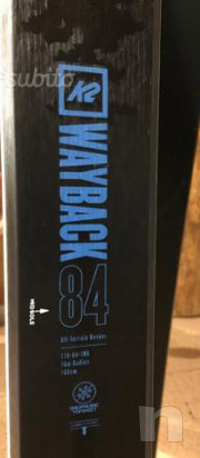 Sci alpinismo nuovo K2 WAYBACK 84 foto-31230