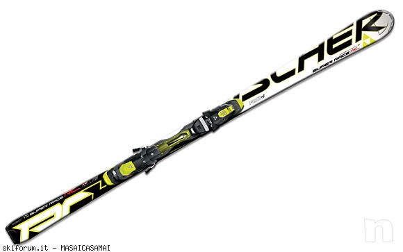 Fischer RC4 SuperRace Aircabon Titanium misura 180, R19 foto-16505