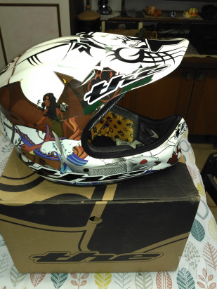 Casco da DH e pettorina completa foto-31810