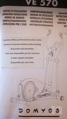 Cyclette ellittica come nuova foto-16746
