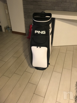 Sacca golf PING+ombrello+cover pioggia foto-31910