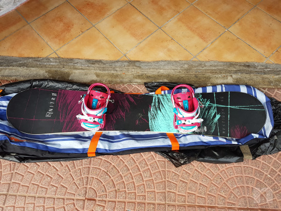 Tavola snowboard donna + scarponi foto-32279