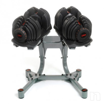 Panca multifunzioni bodysolid + pesi DKN graduati 45 kg +torretta di sostegno pesi bowflex foto-32318