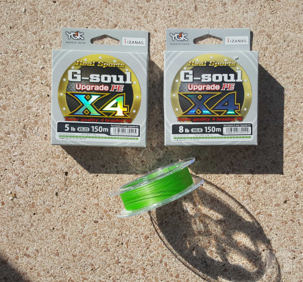 Trecciato Made in Japan YGK G-Soul X4 Upgrade foto-32392