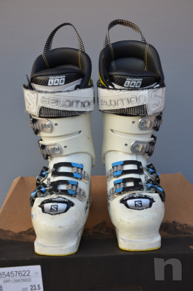 Scarponi da gara sci bambino SALOMON X LAB tg. 23,5, flex 110 foto-17086