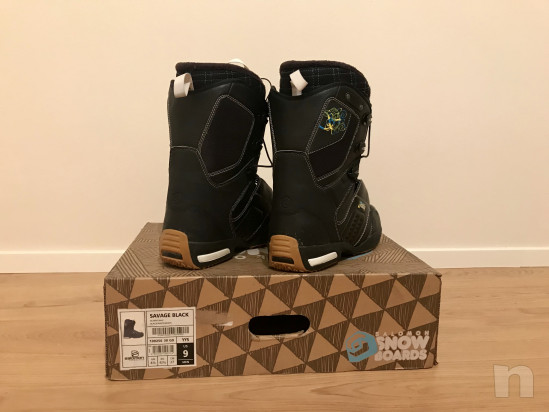 Scarponi snowboard salomon Savage Black foto-32604