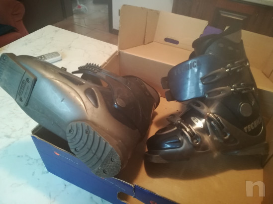 Scarponi da sci n 44  1/2 foto-32620