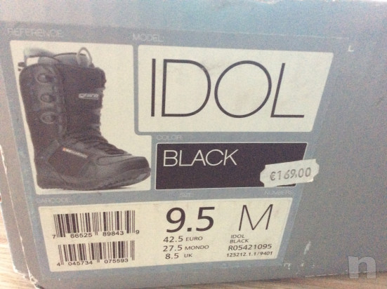 Scarponi snowboard uomo 42.5 della Ride  foto-32741