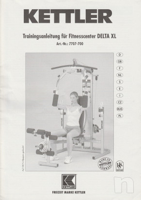 Panca multifunzione KETTLER DELTA XL foto-17305