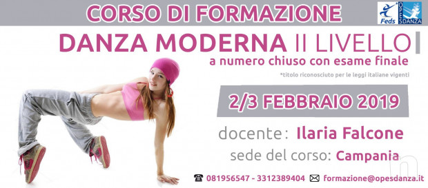 Corso di formazione per insegnanti in Danza Moderna II Livello organizzato da Feds/Opes Danza  foto-17327