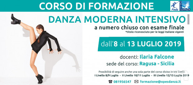 Corso di formazione intensivo per insegnanti in Danza Moderna  organizzato dall'ente Opes foto-17329